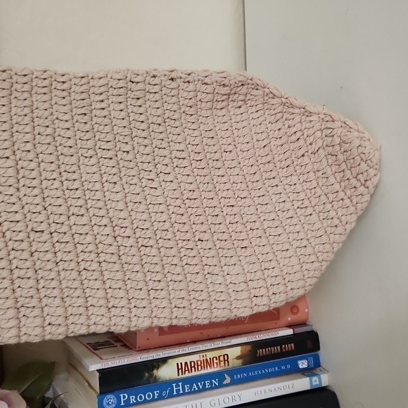 Baby Girl Crochet Cacoon Stocking For Pictures Props Christmas Thanksgiving - Picture 8 of 8